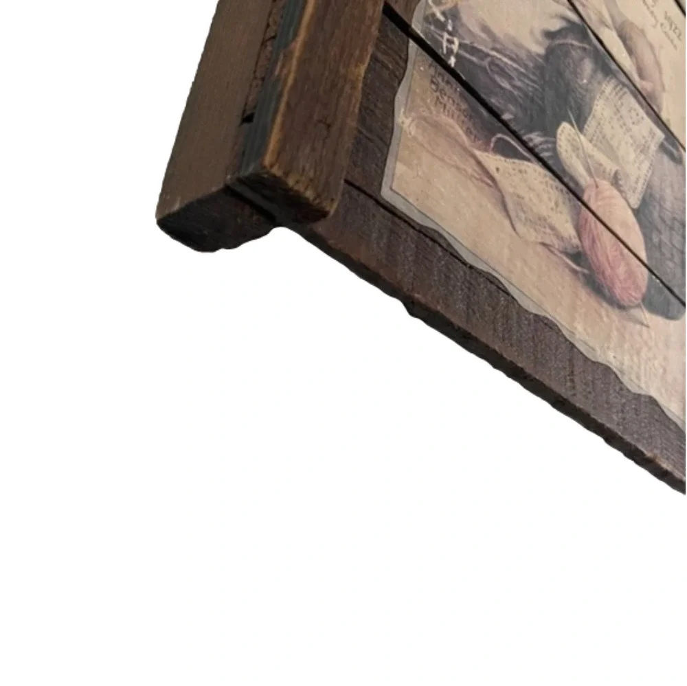 1922 Wooden Wall Art Modern Priscilla Magazine